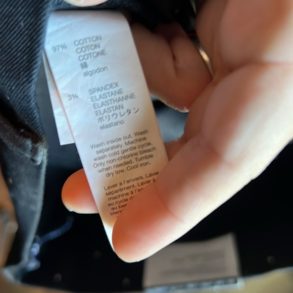 GAP Slim City Coupe Polkadot Ankle Pants Size 6 - Picture 9 of 9